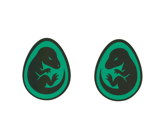 Neon T-rex Egg