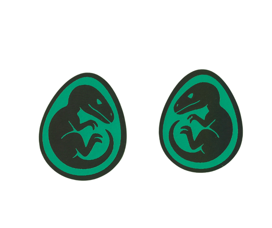 Neon Raptor Egg