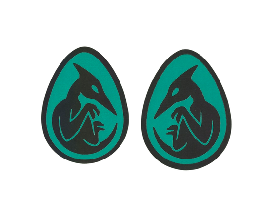 Neon Pterodactyl Egg