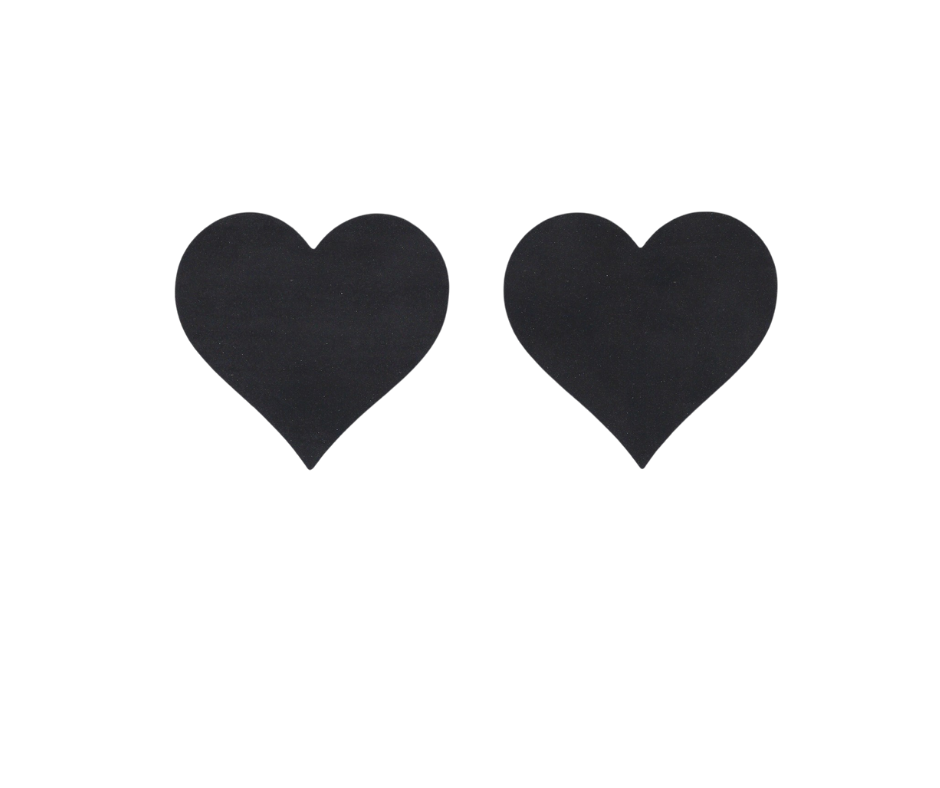 Black Reflective Heart <3