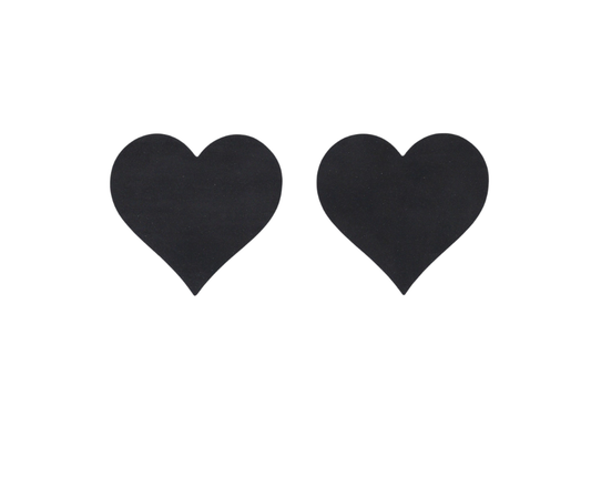Black Reflective Heart <3