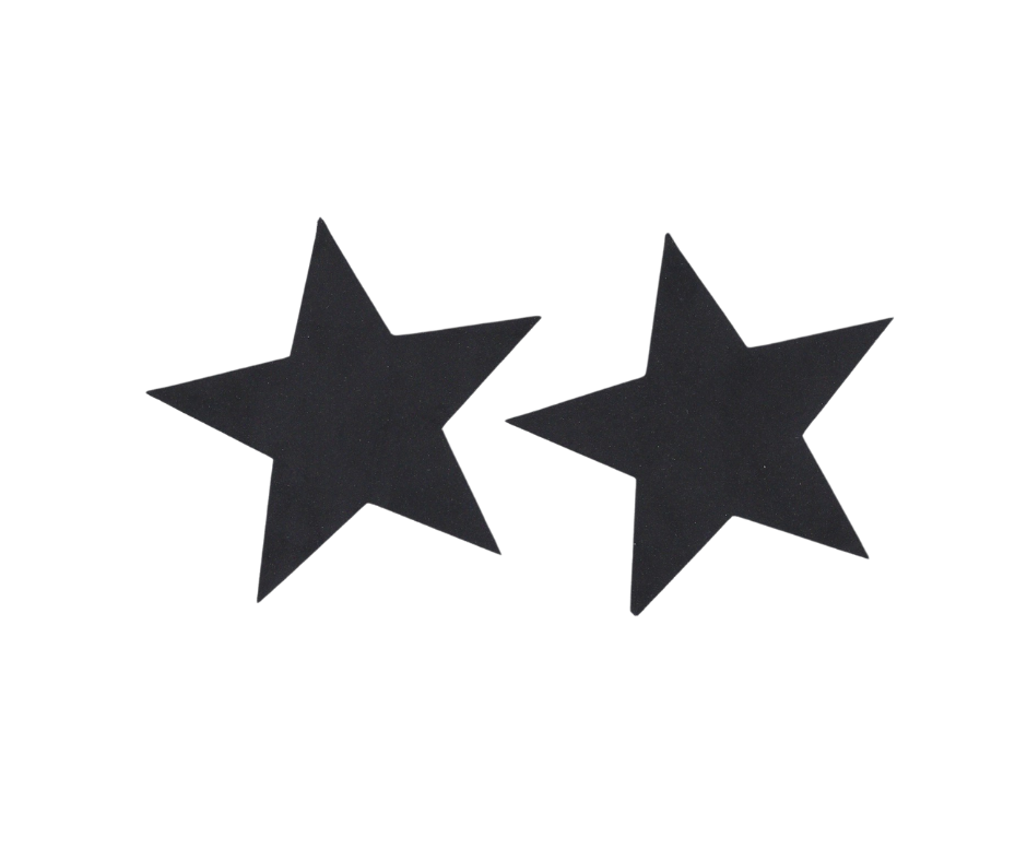 Black Reflective Star